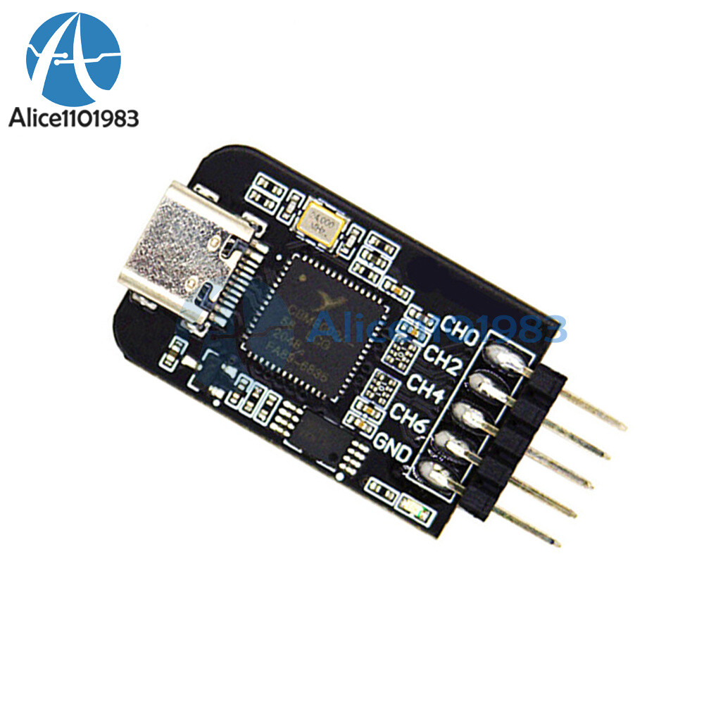 1/2/5/10 Pieces 8 Channel Mini Logic Analyzer Type C MCU Arm FPGA Debugging Tool