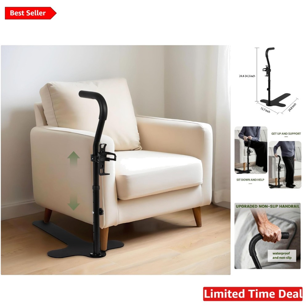 Ergonomic Couch Stand Assist Aid for Seniors – Height Adjustable Support Handle