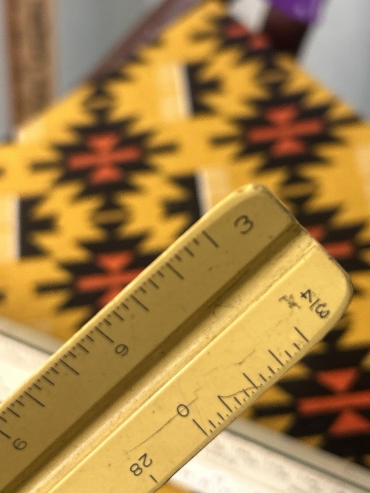 A.W. Faber Castell Triangular Architect Scale Rulers 12” Germany Set 2