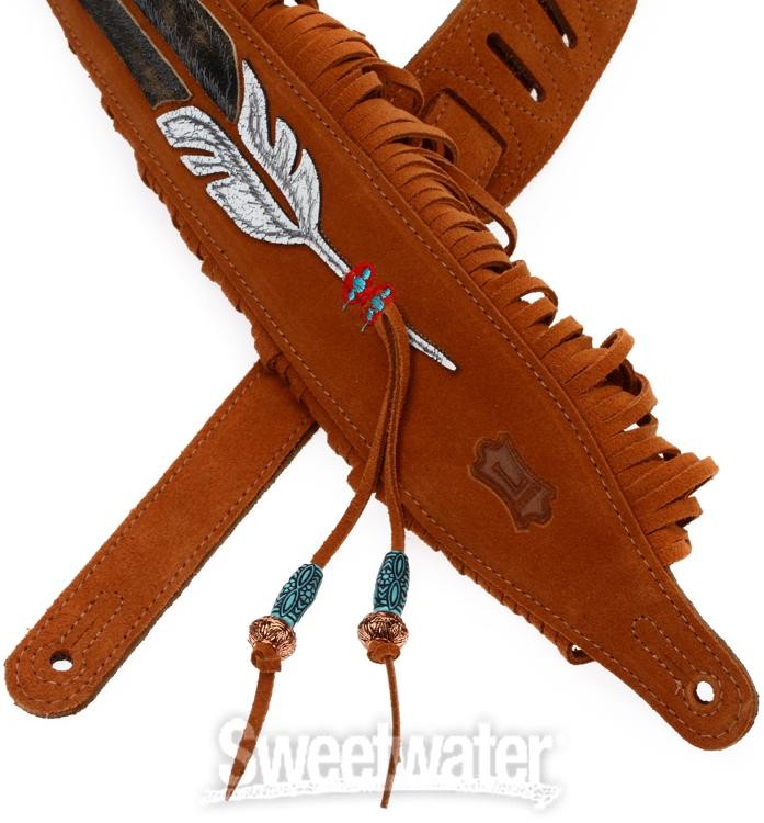 Levy's MS17AIF Suede Guitar Strap - Design 004