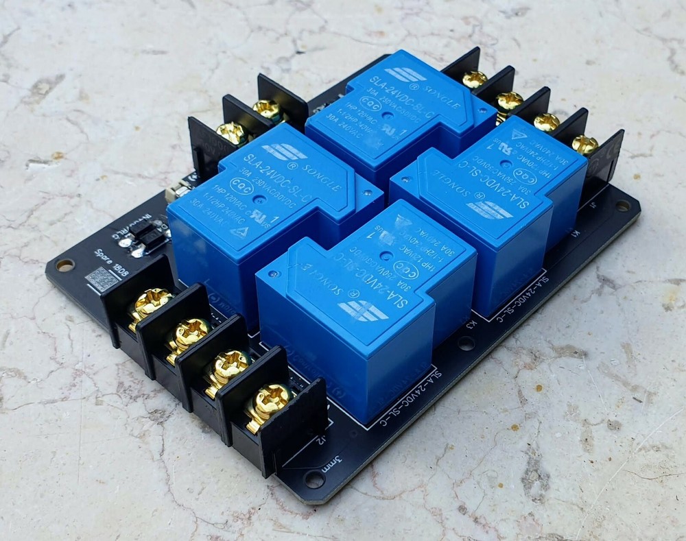 24V 30A Dual Channel Relay Module Solar PV Panel Sun Tracking Control Board DIY