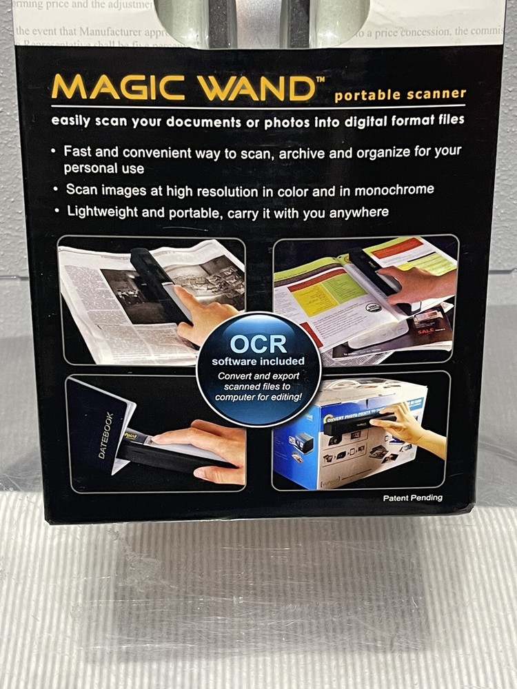 Handheld Portable Scanner VuPoint Magic Wand PDS-ST410-VP