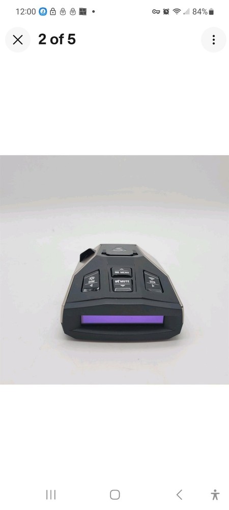 Cobra Electronics RAD450 Radar Detector: EZ USE Clean Working @@