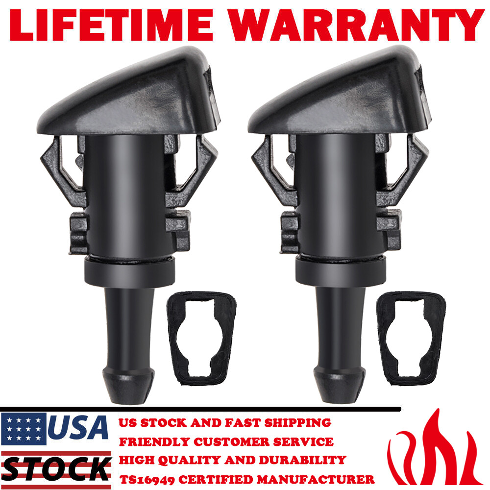 WINDSHIELD WASHER FLUID NOZZLE FOR DODGE RAM 1500 2500 3500 2011-2017 5113049AA