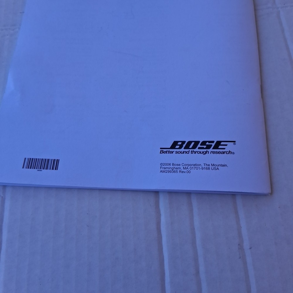 Bose Acoustic Wave Music System II Multi-Disc 5 CD Changer Powers On W/Remote