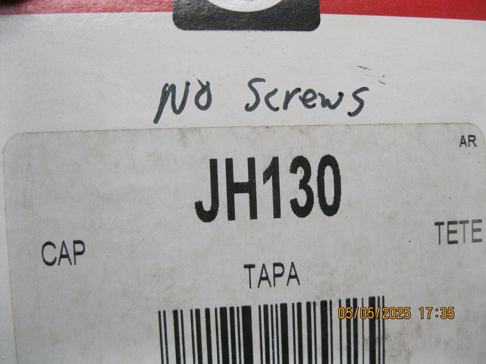Distributor Cap Standard JH-130 (no screws)