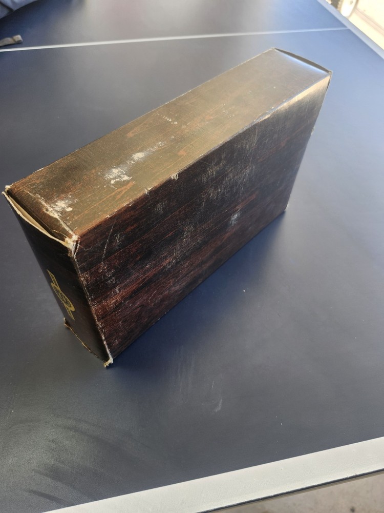 1980's Colt Python 4" Nickel wood grain Box W/ papers