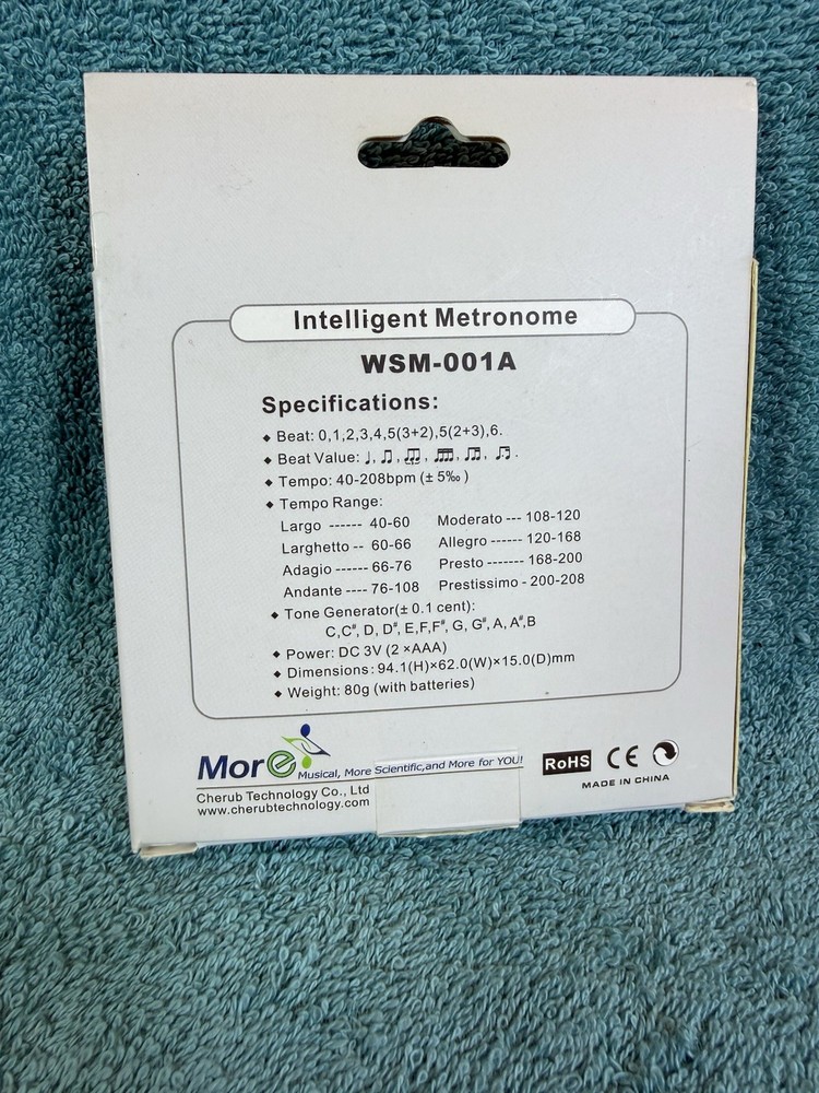 Cherub WSM-001A Intelligent Metronome