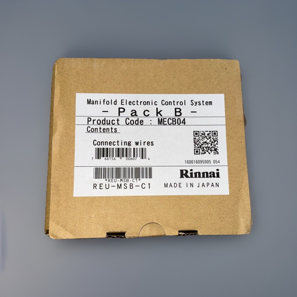 Rinnai water heater Pack B MECB04 Manifold Electronic Control System wiring