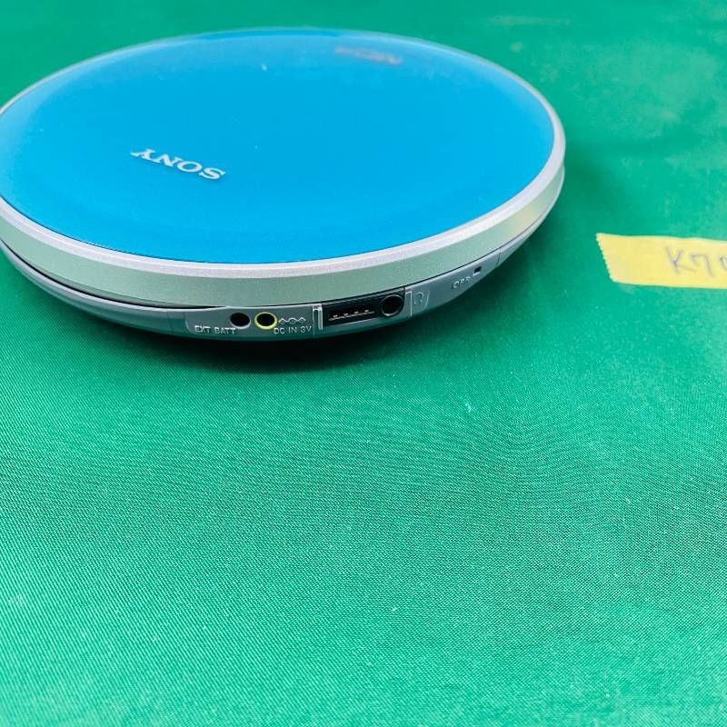 Sony D NE730 Walkman Portable CD Player Blue Timepiece Authentic