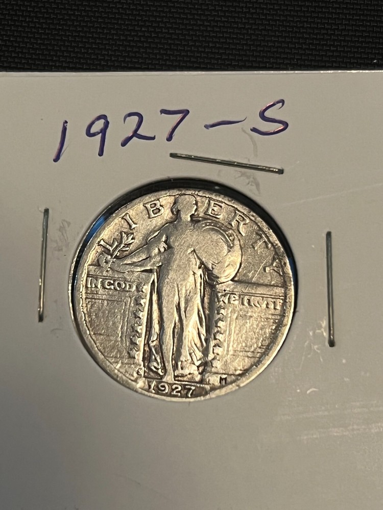 1927 S Standing Liberty Quarter