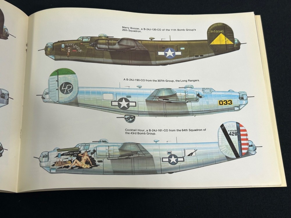 B-24 Liberator In Action Book