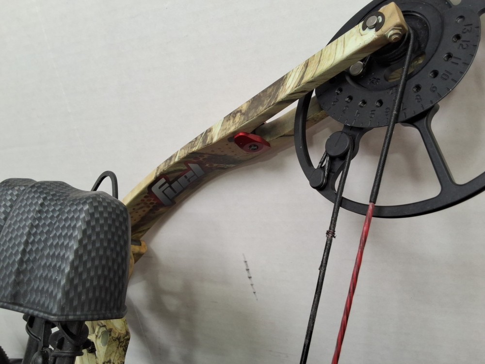 Bowtech Fuel Left Hand adjustable poundage compound bow- NEEDS STRUNG FRAME ONLY