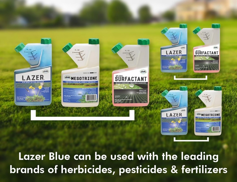 Prevent Over-Application with Lazer Blue - 16oz