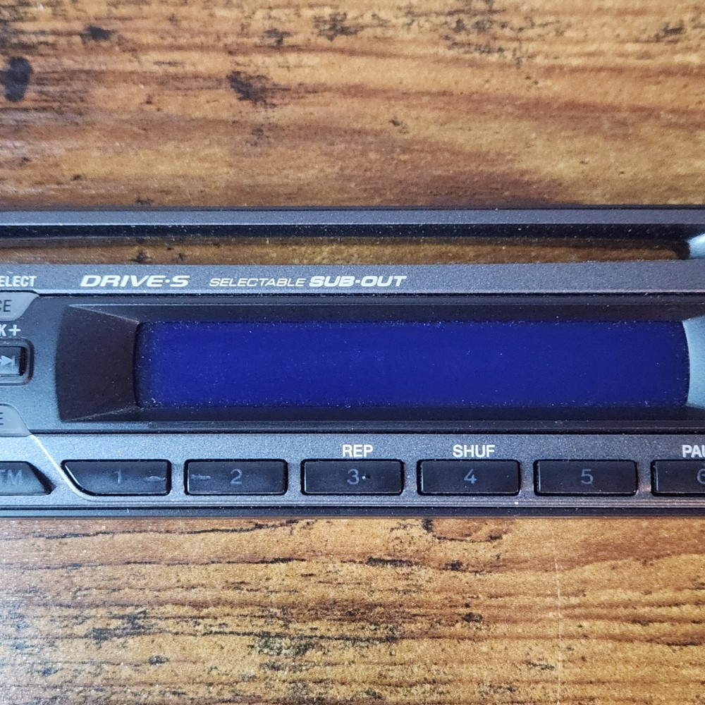 Sony CDX‑GT120 Xplod Faceplate – OEM Replacement Detachable Front Panel