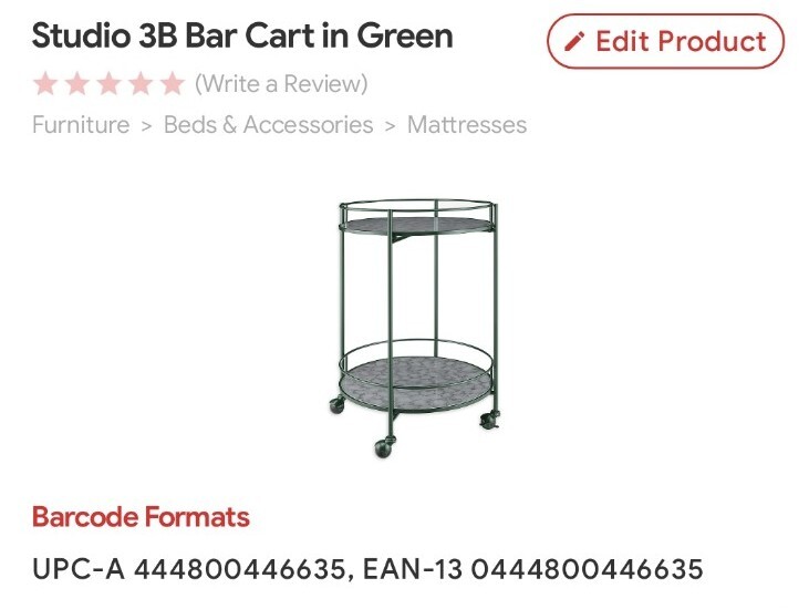 Studio 3b Bar Cart, Modern 2 Tier Rolling Convenient And Durable. Multi-Purpose