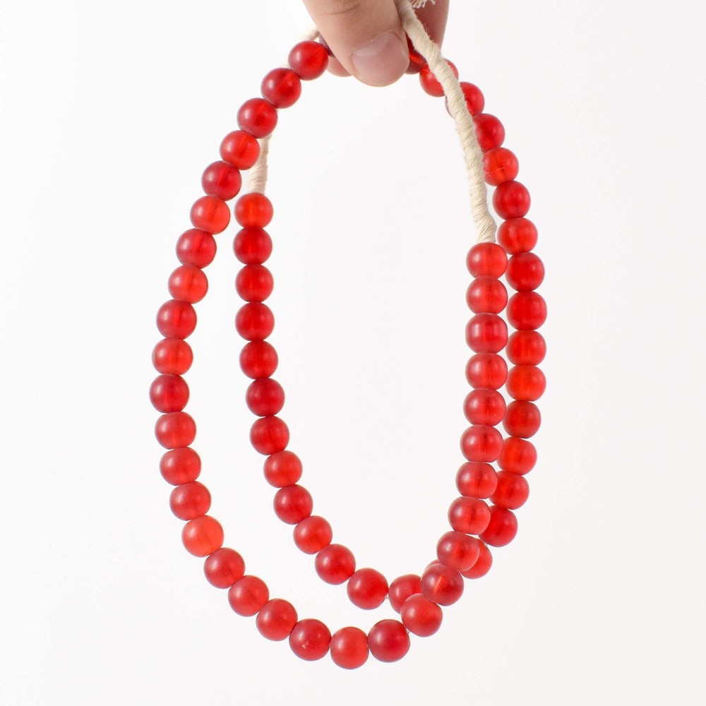 Cranberry Translucent Red Trade Beads