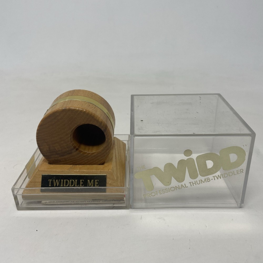 Vintage 1983  The Twidd Professional Thumb Twiddler Mini Hand Held