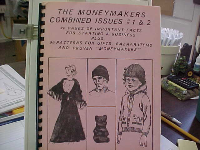Money Makers 1 & 2 patterns for Gift, Bazaar etc