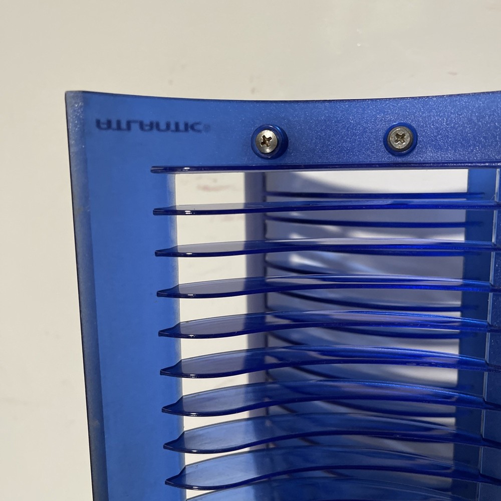 ATLANTIC 25 CD Blue Tower Rack Storage Holder Organizer #02 (Approximately 16")
