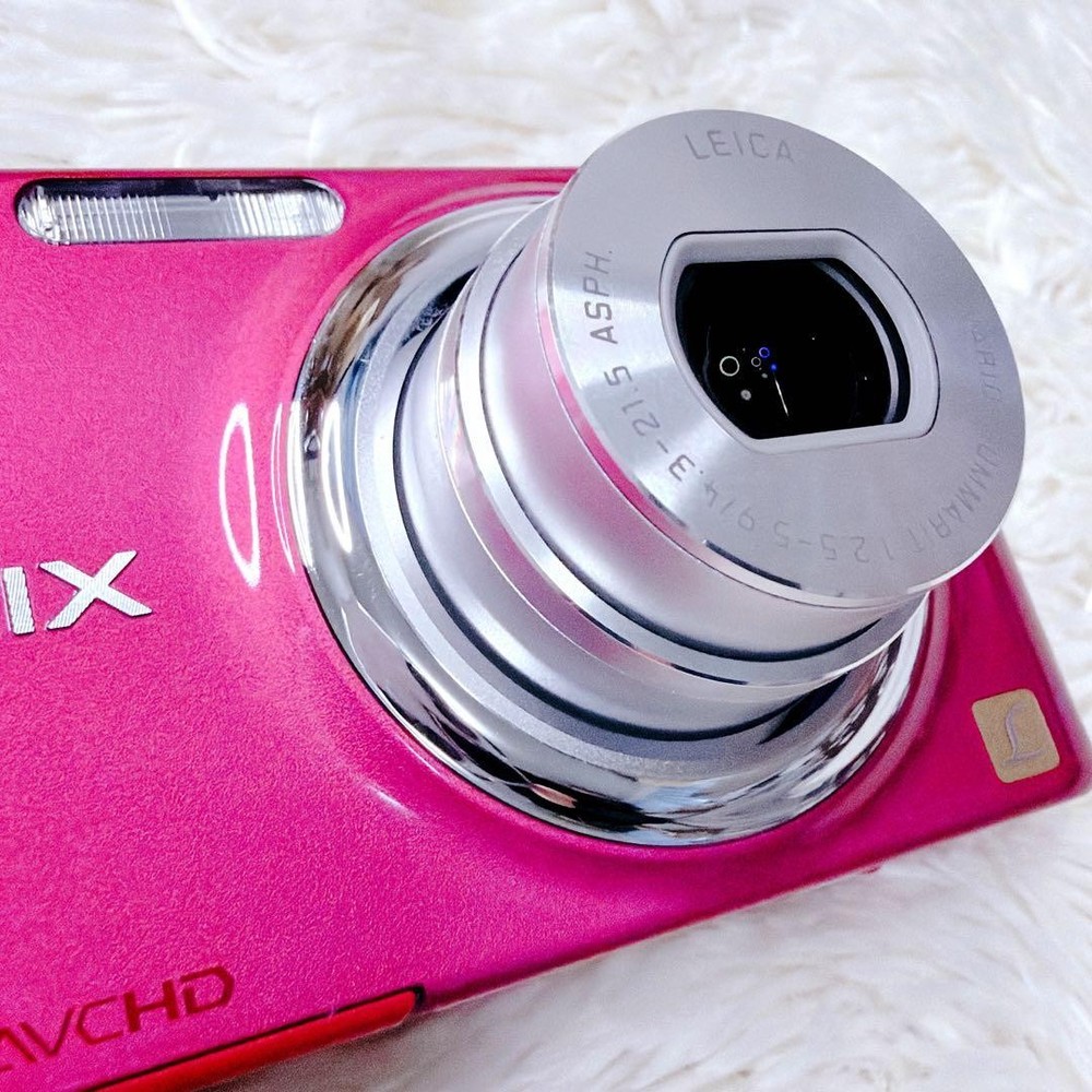 Panasonic DMC FX77 Digital Camera Compact Pink Excellent Condition Great Buy