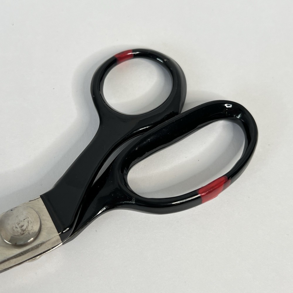 Vintage Wiss Pinking Shears Scissors Model SN7 Scalloping Cutting Edge