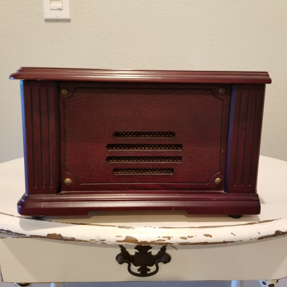 Thomas Pacconi Classics Phonograph & Radio TPC-7475 - Tested & Working