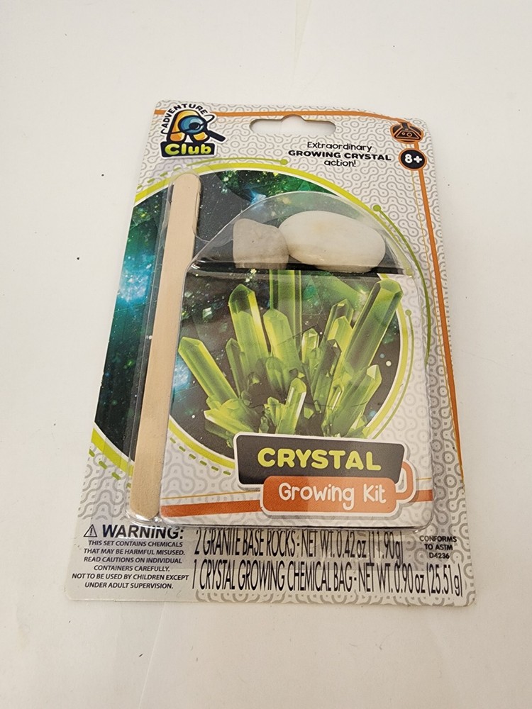 Adventure Club Crystal Growing Kit Green