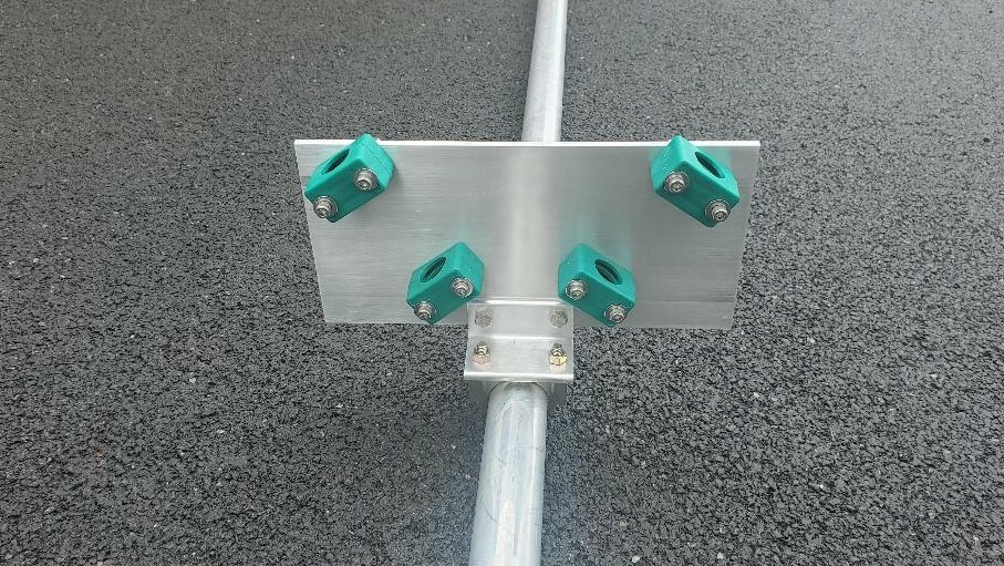 Delta loop Antenna hub for 1in element to 2" boom