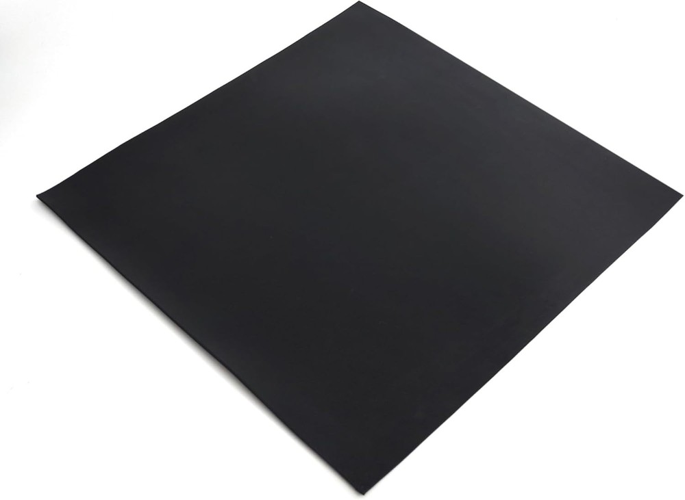 Versatile 12" x 12" Neoprene Rubber Sheet, 1/16" Thick for Multiple Projects