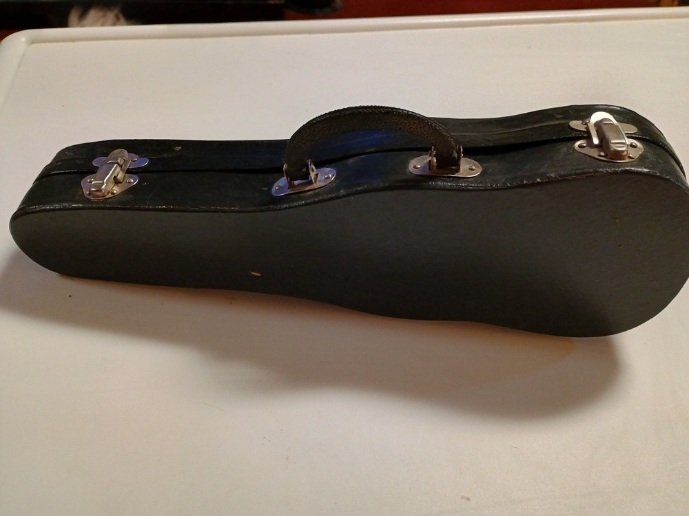 Miniature Violin with Case and Bow
