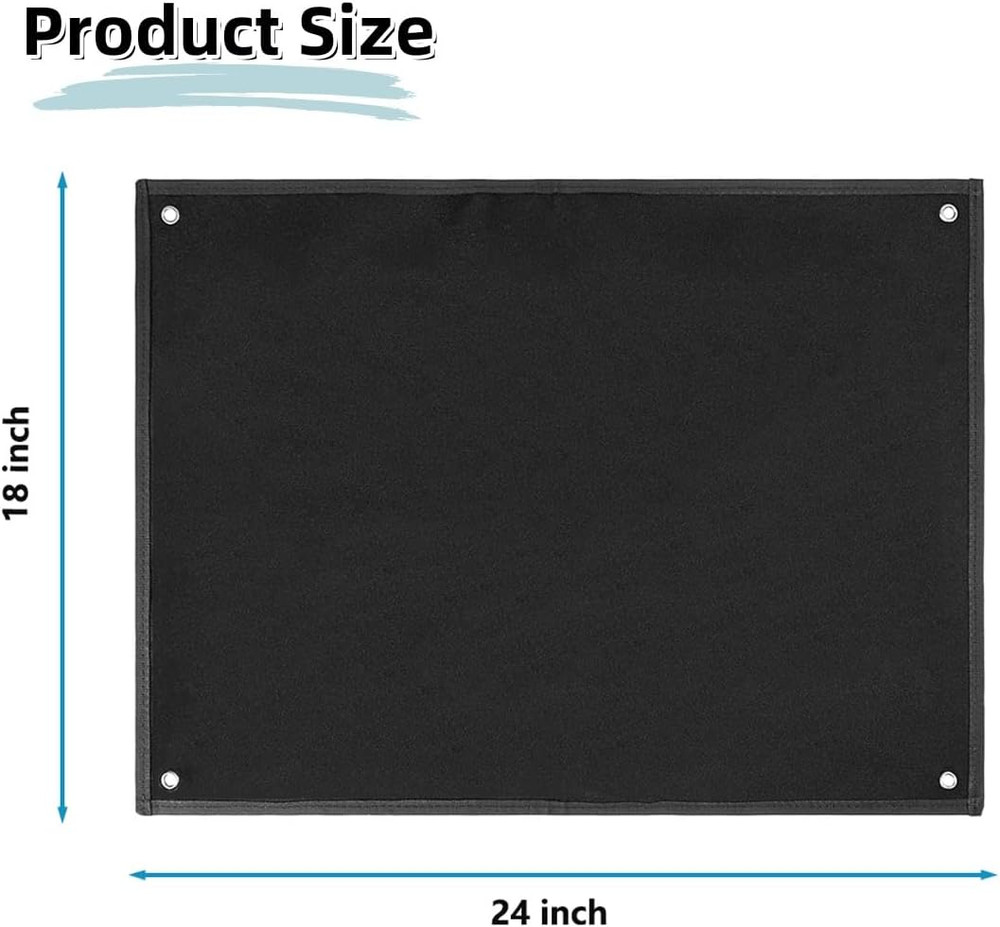 Tactical Board Patch Organizer Holder Display Morale Patch Hanging Wall Panel...