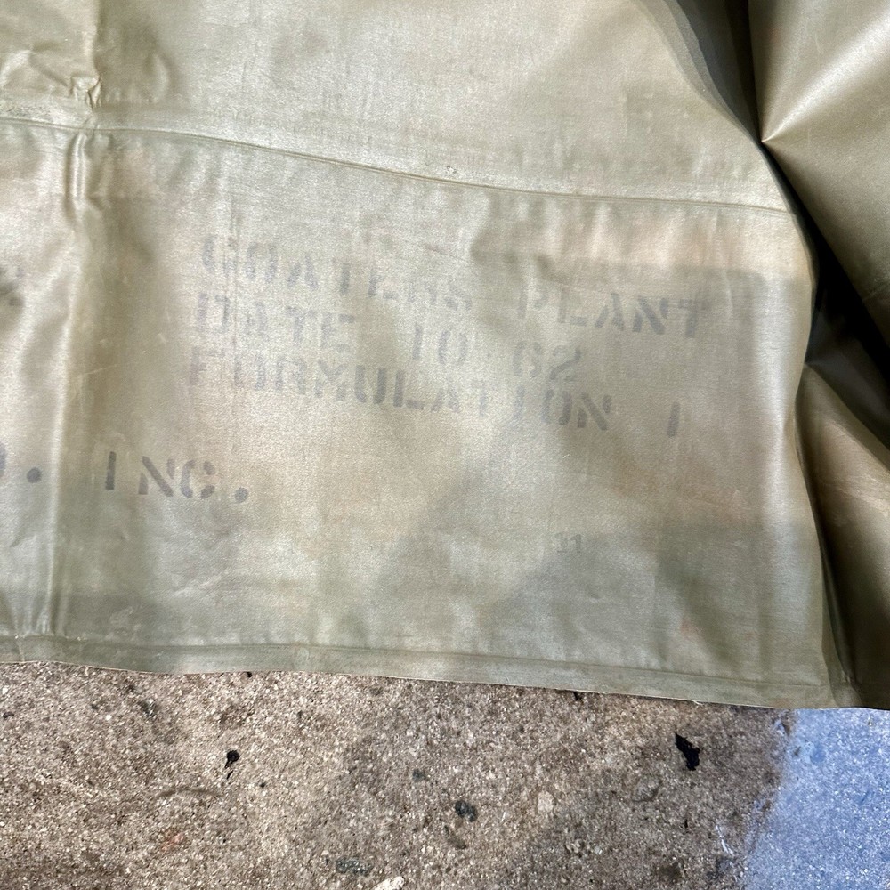 Vietnam War Pneumatic Inflatable Mattress Dated 1962