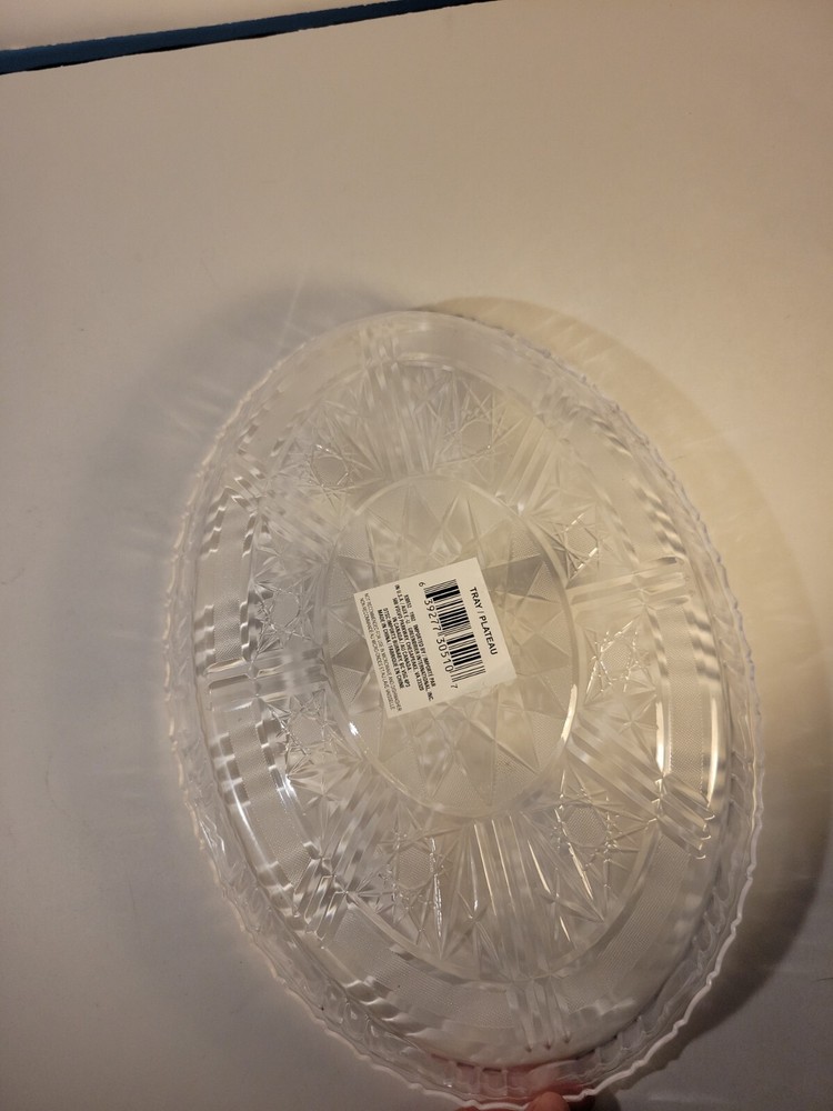 Plastic PVC Starburst Serving Tray