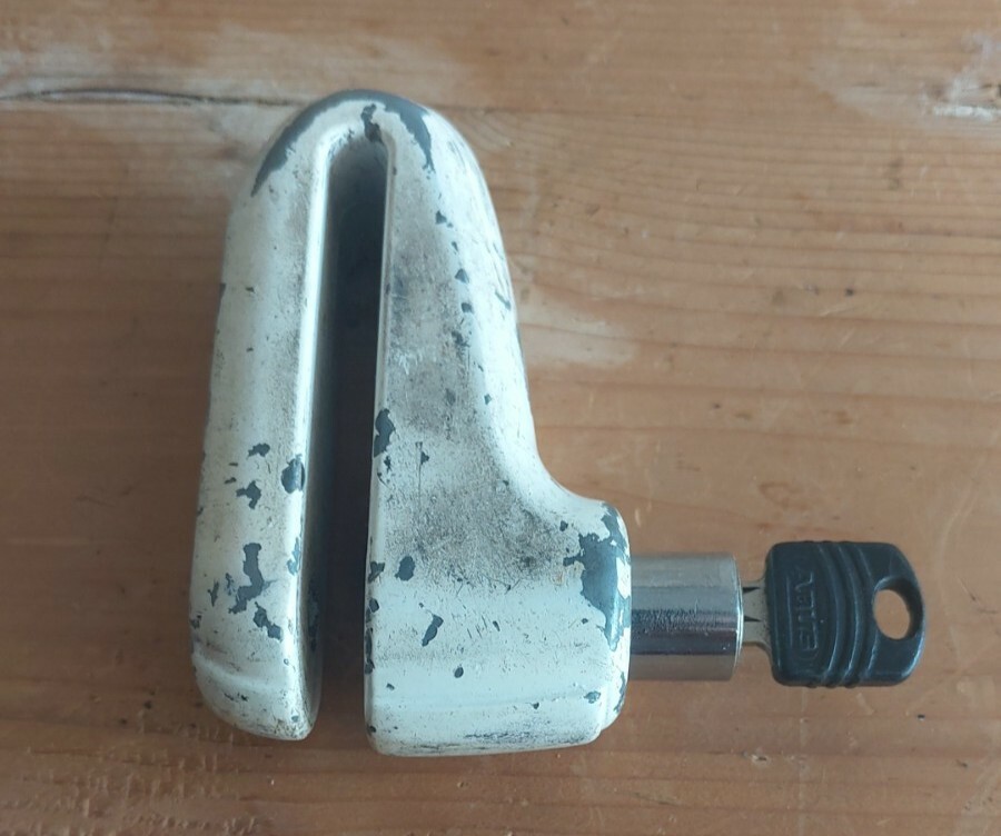 disc lock disc brake white used