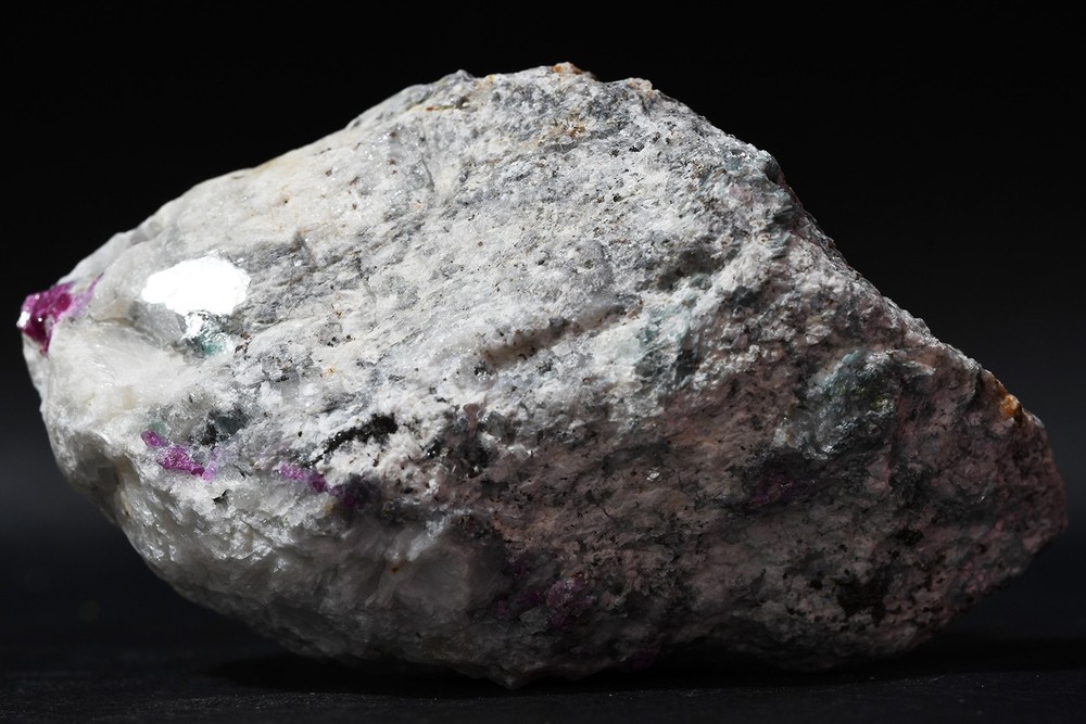 Fluorescent Ruby, Scapolite from China