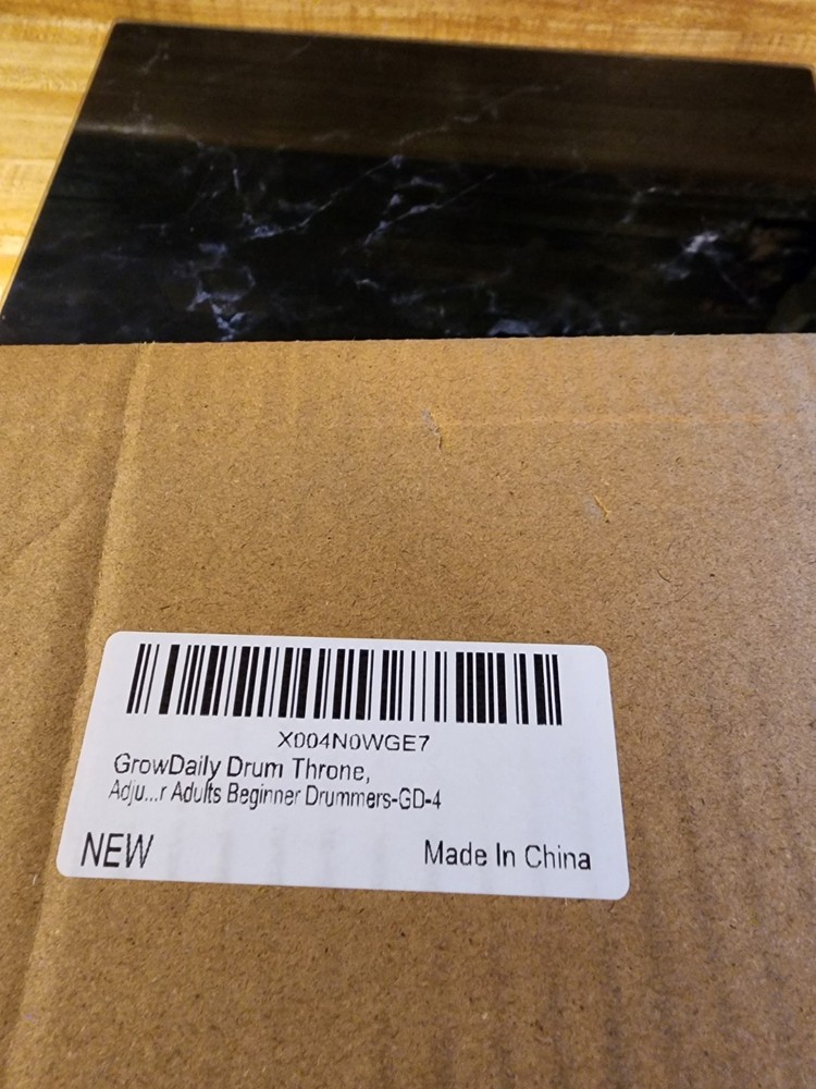 Growdaily Drum Throne Adjustable Adults Beginner Drummers GD-4