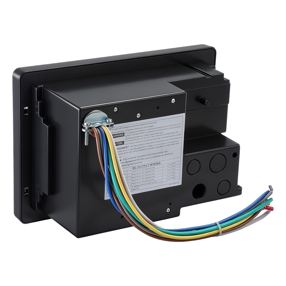 RV Converter Charger WF8735-P 30 Amp NEW 30 Amp 30 Amp Power WF-8735-AD Black