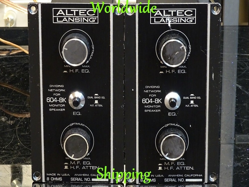 Altec Lansing 604-8K Crossover