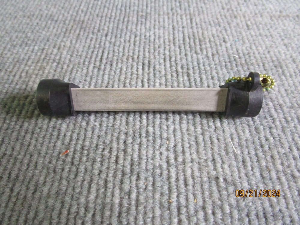 Lansky Mini Dog Bone Ceramic Knife Sharpener Black