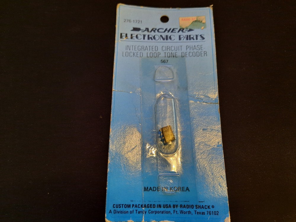 Archer 567 Integrated Circuit Phase Locked Loop Tune Decoder 276-1721