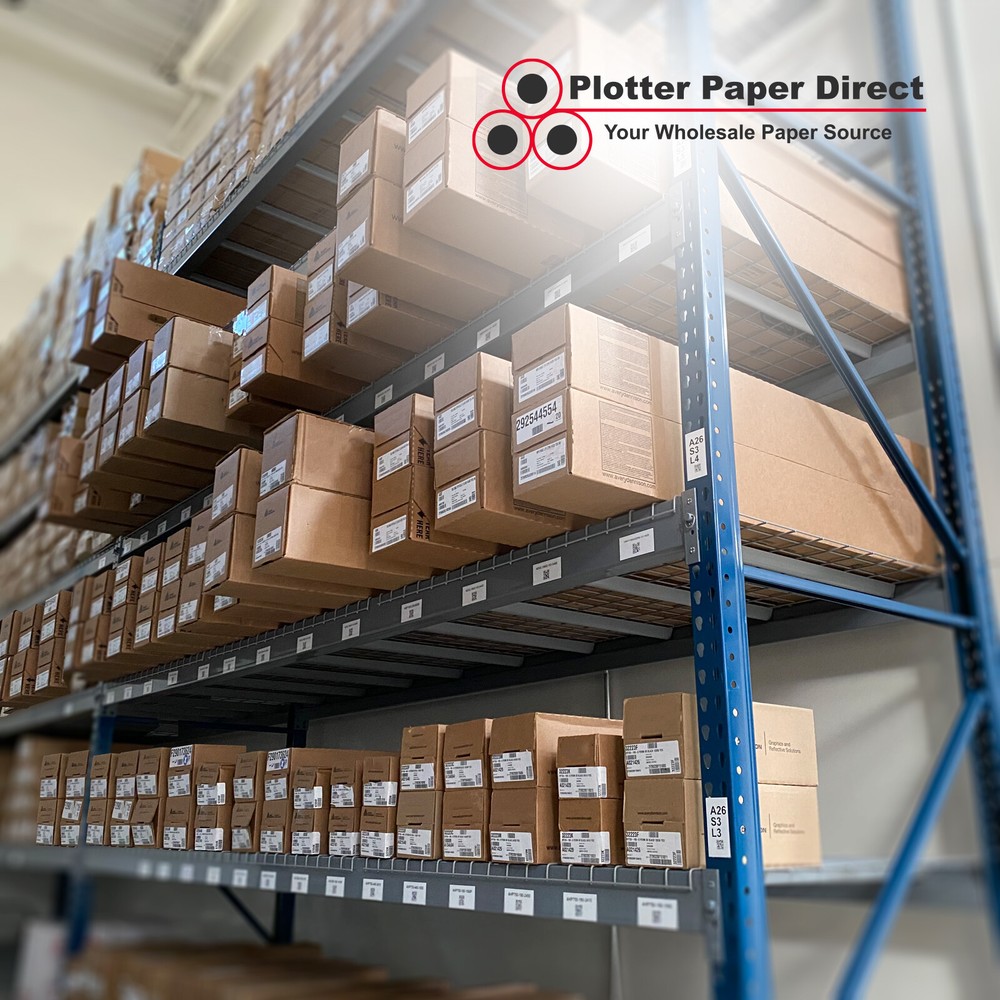 24" x 75' Matte Polyester Inkjet Canvas Roll for Wide Format Inkjet Printers