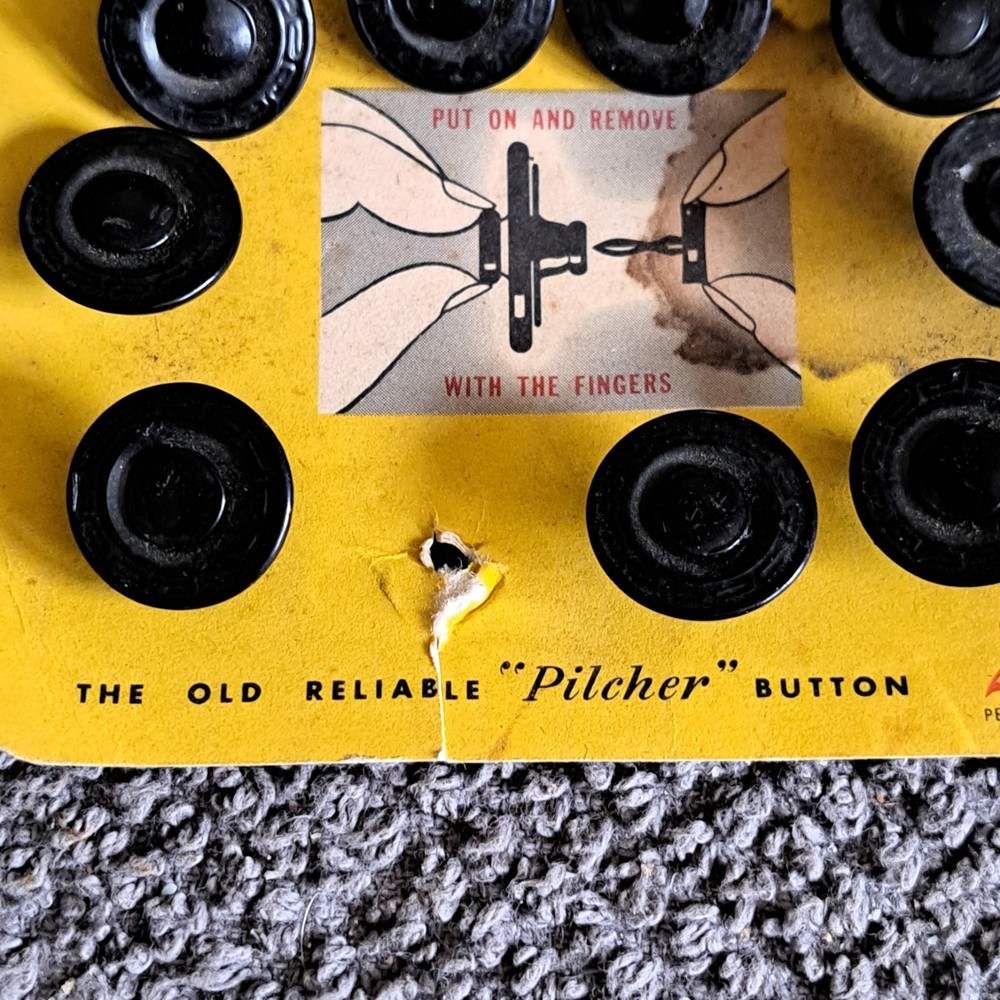 Vintage Tip Top Detachable Buttons