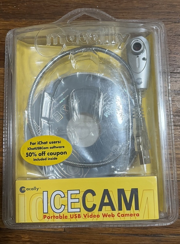 Vintage Macally ICE Cam Portable USB Web Camera