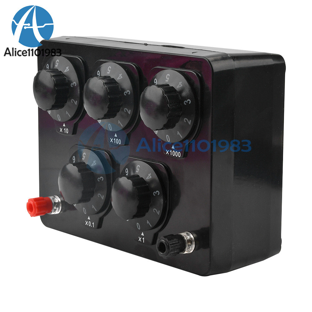 0-9999.9 Ohm Variable Resistance Box Decade Resistor For Physical Resistance