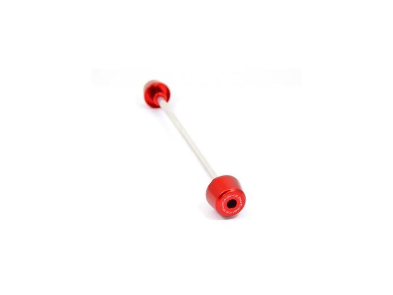 Ducabike Front Axle Sliders: Fits Multiple Models Red Color