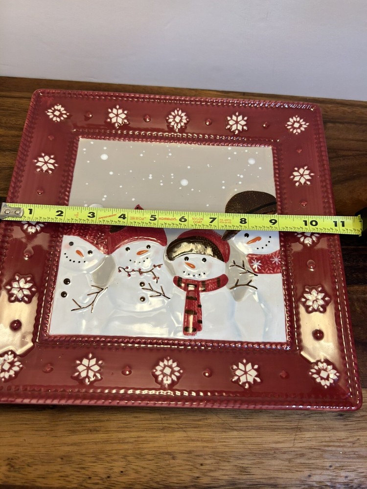 St. Nicholas Square "Warm Wishes " Serving Platter