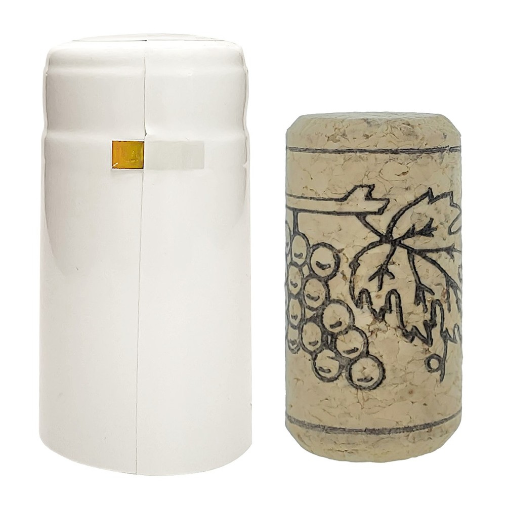 Home Brew Ohio Professional Cork-PVC Package (White)