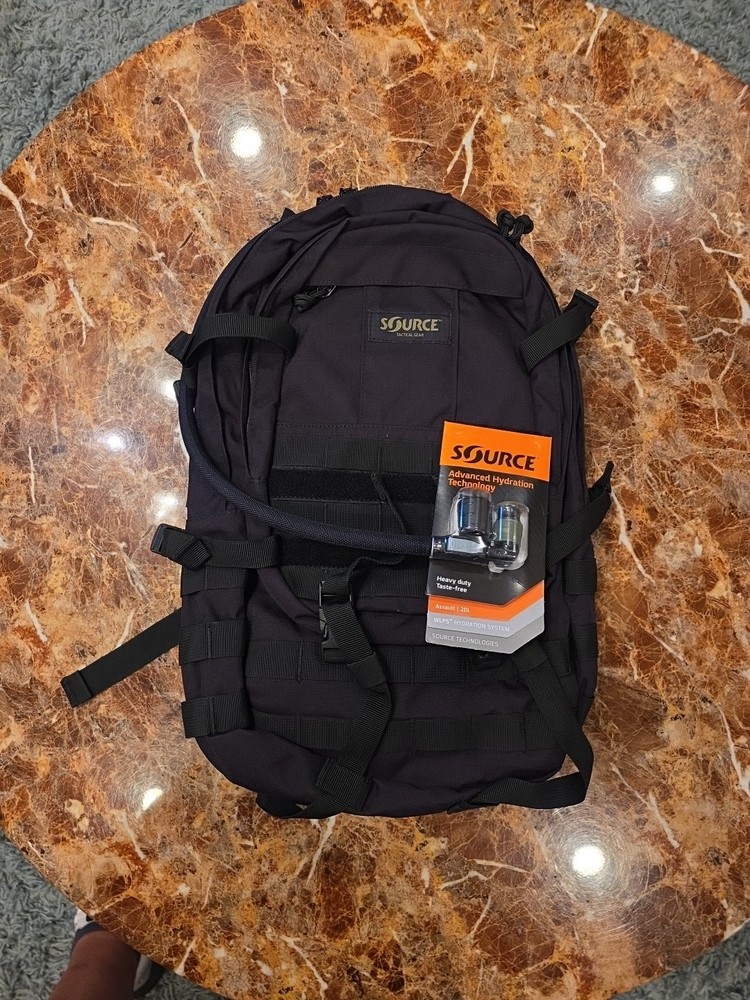 Source Tactical Assault 20L Cargo Pack with 3L Hydration System Black