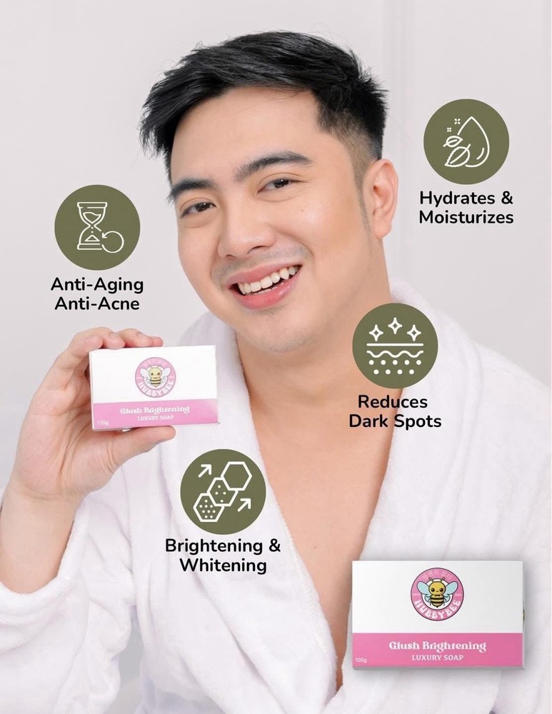 HUBBYBEE Glush Brightening Luxury Soap